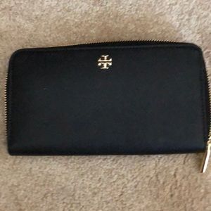 Tory Burch Black Wallet